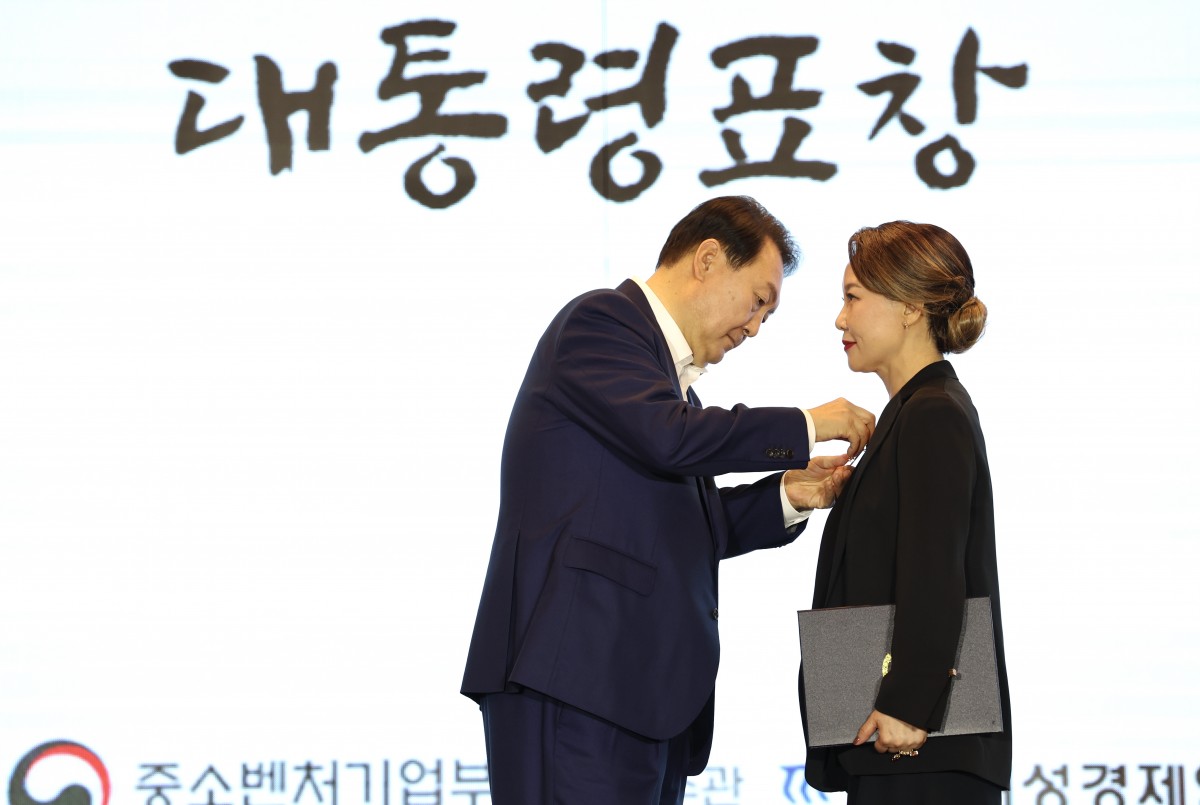 제1회 여성기업주간 개막식 우수기업 표창